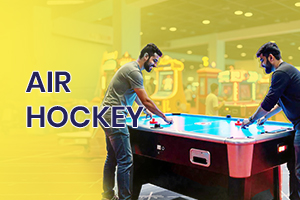 air hockey at republic of karting