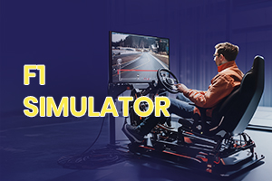 f1 simulator at republic of karting