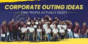 corporate outing ideas republic of akrting